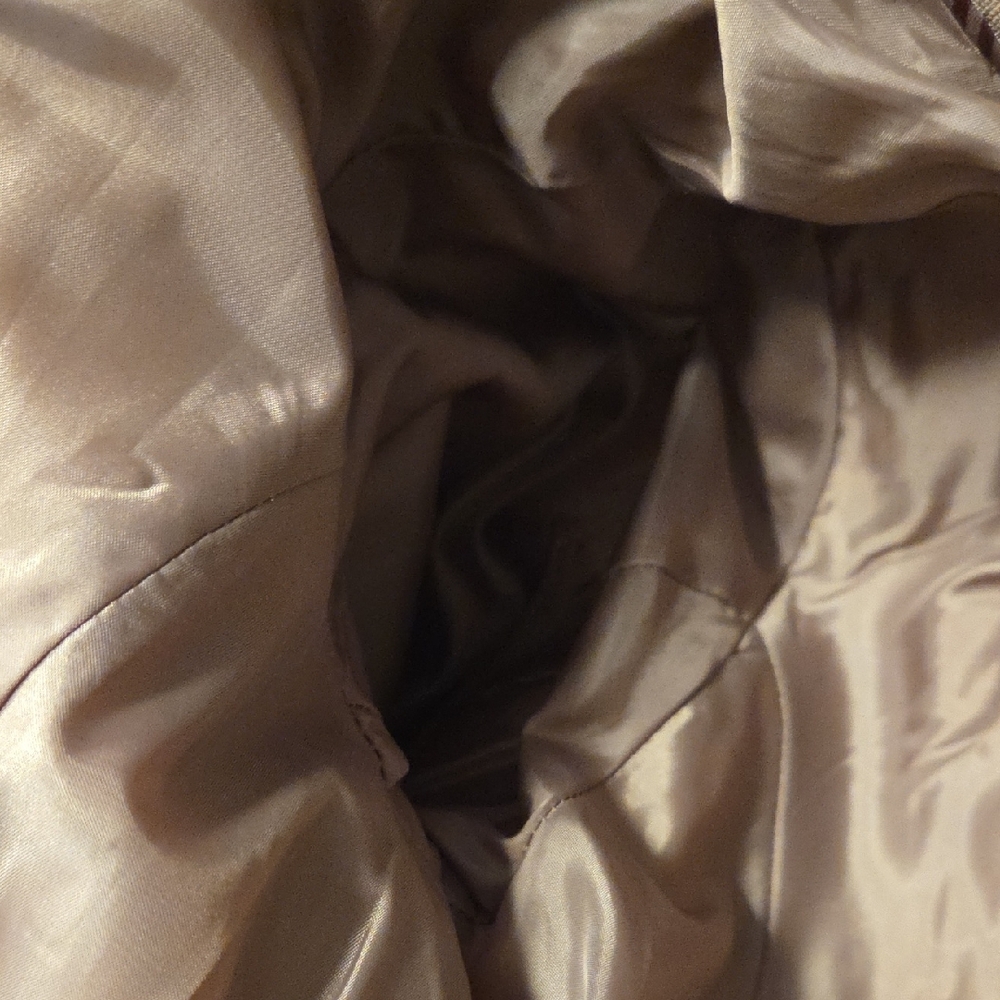 H&M | Stretch Knit Women's Tan Blazer - Picture 7 of 9